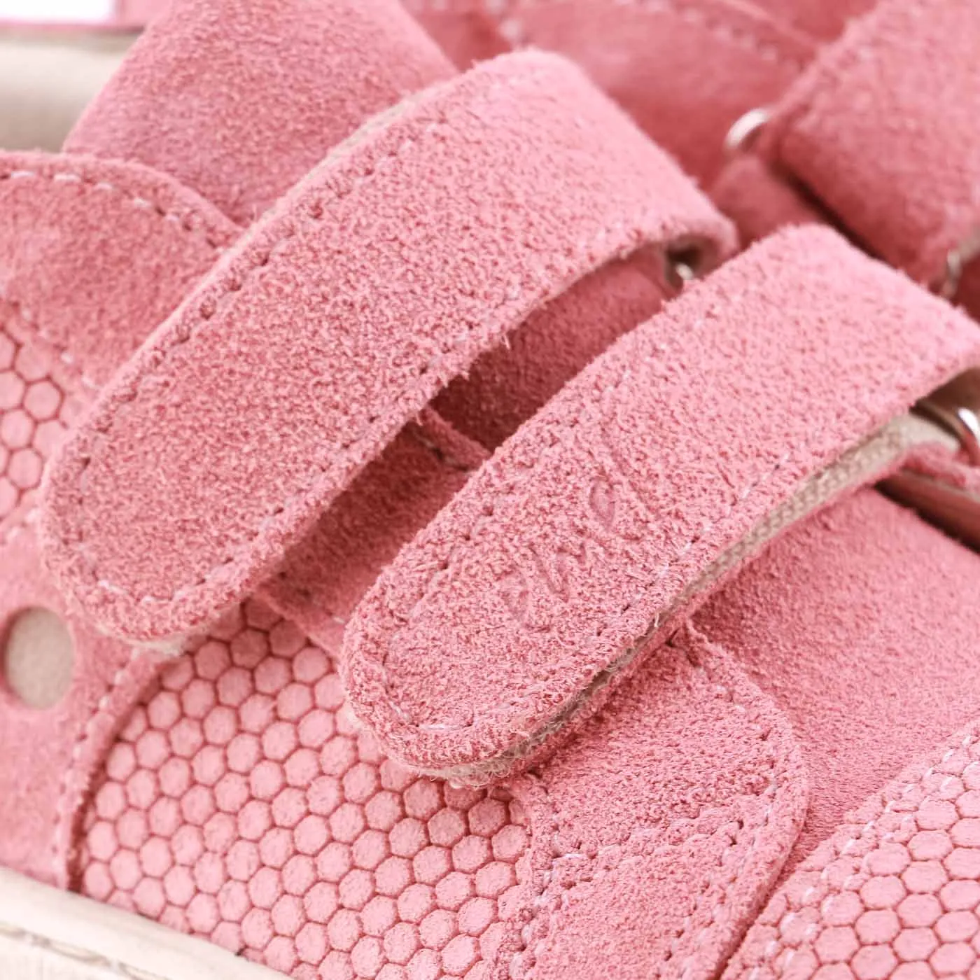 (2634B-6) Low Velcro Trainers pink