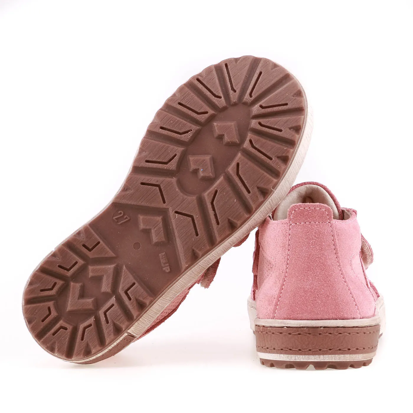 (2634B-6) Low Velcro Trainers pink