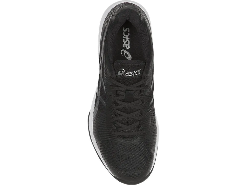 Asics Womens Volley Elite FF Black Dark Grey White