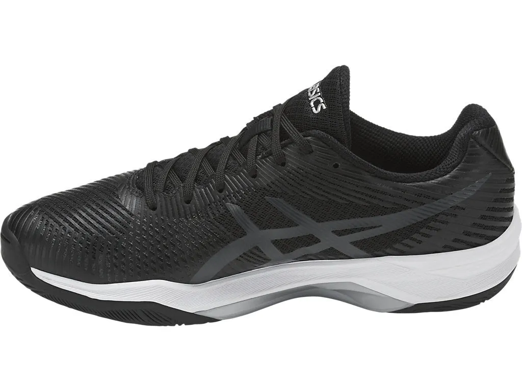 Asics Womens Volley Elite FF Black Dark Grey White