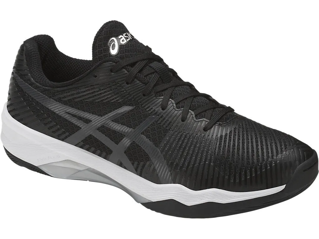 Asics Womens Volley Elite FF Black Dark Grey White