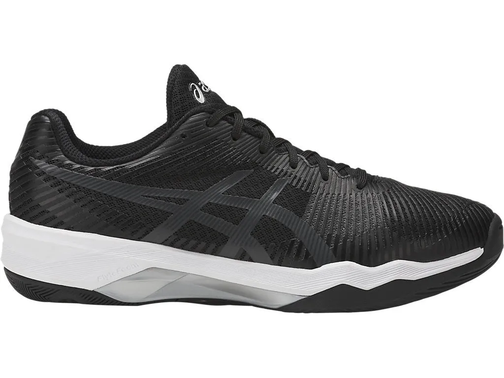 Asics Womens Volley Elite FF Black Dark Grey White