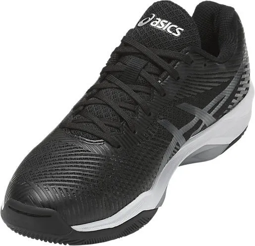 Asics Womens Volley Elite FF Black Dark Grey White