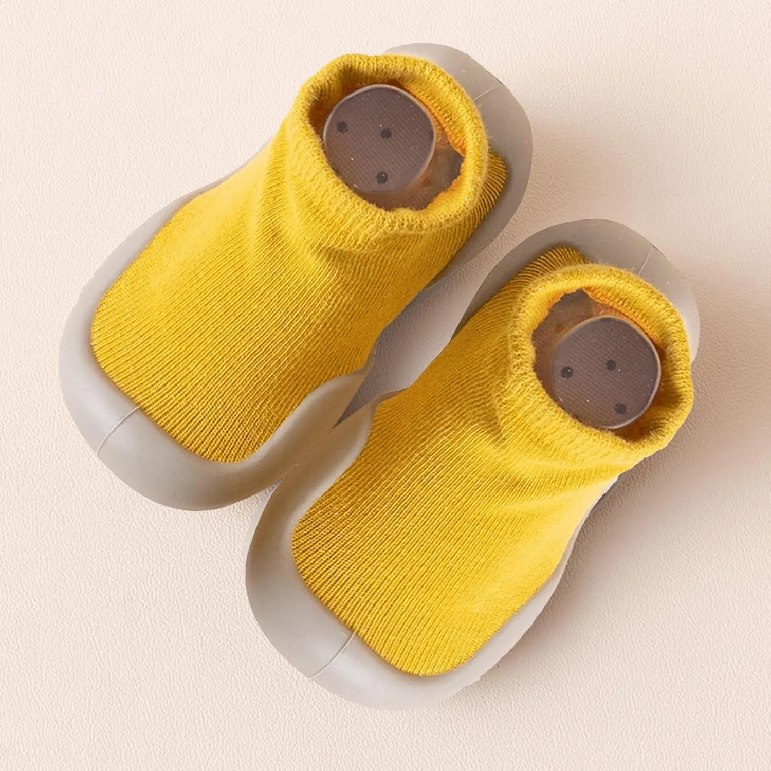 Cathalem Baby Sock Shoes Baby Walking Shoes Infant Breathable Slippers with Soft Rubber Sole Baby Boys Girls Slip On Sneakers