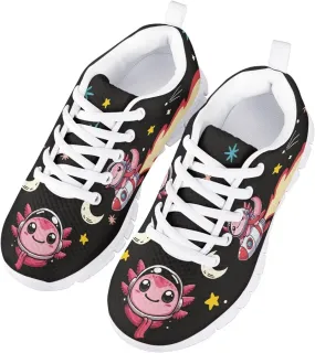 Girls Running Sports Shoes Lightweight Kids Causal Sneakers for School Road