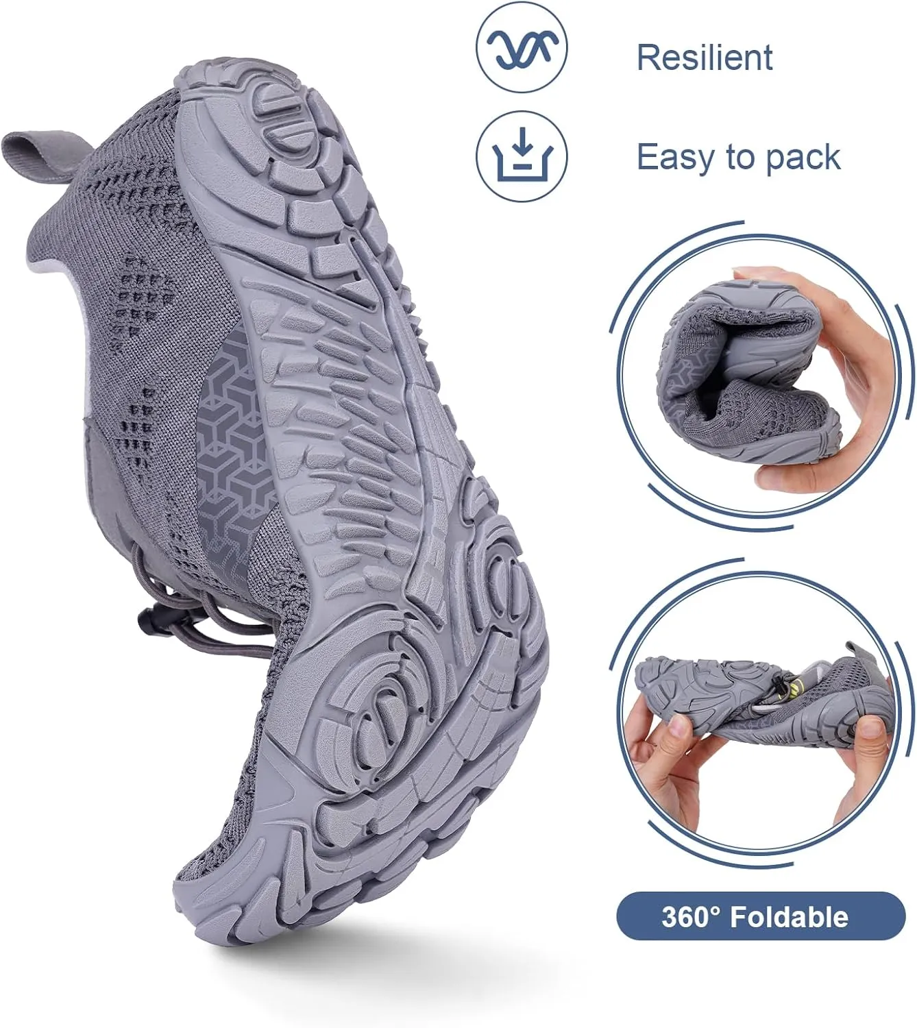 Hike Barefoot Shoes Women Men Non-Slip Healthy Barefoot Shoes Womens Mens Breathable Fashion Trail Rnning Hiking Shoe Womens Mens Wide Toe Zero Drop Shoe