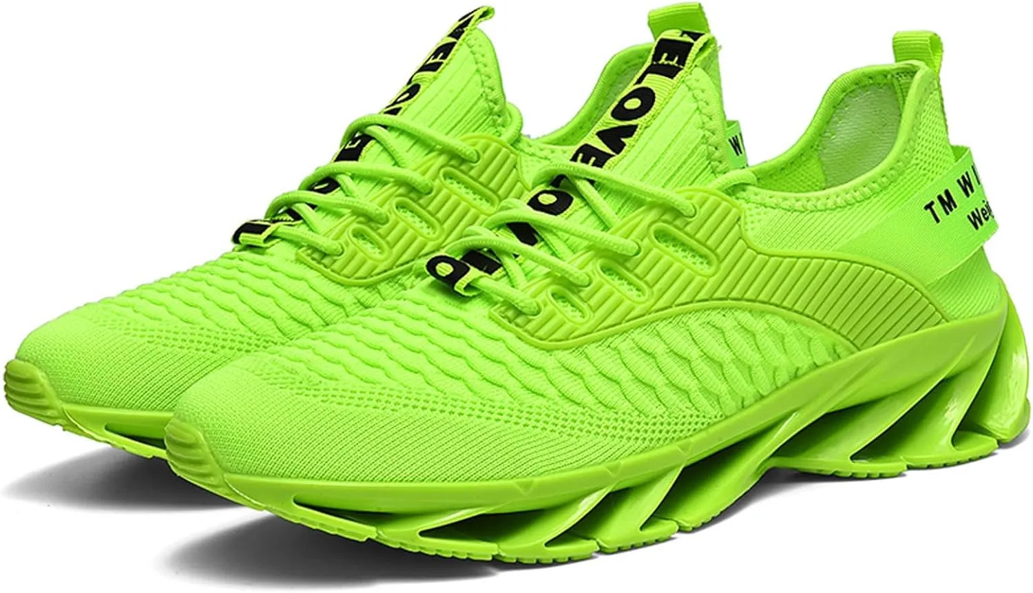 Luniva Shoes, Height Boosting Shoes for Men, Athletic Lightweight Breathable Running Walking Shoes Comfort Non Slip Breathable Knit Slip On Sneakers