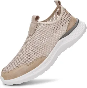 Men's Running Shoes Breathable Mesh Casual Walking Shoes Fashion Sneakers Non-slip Soft Sole Tennis Fitness Trainers Outdoor Hiking Climbing Shoes