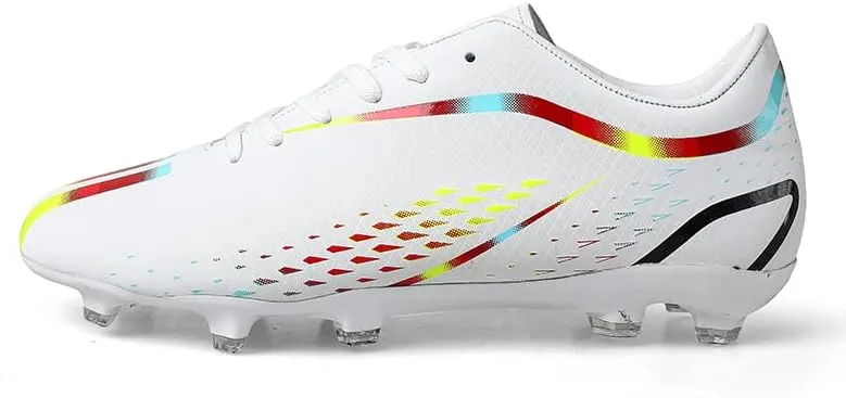 Men's Women's Firm Ground Soccer Cleats Outdoor/Indoor Boys Girls Professional Futsal Football Training Sneakers
