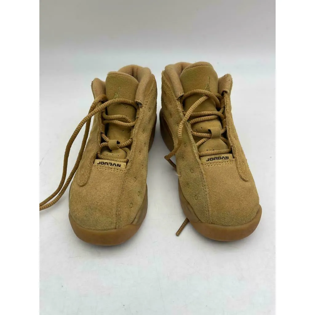 Nike Air Jordan Retro XIII 13 Wheat Gold Toddler Size 10C Shoes 414581-705