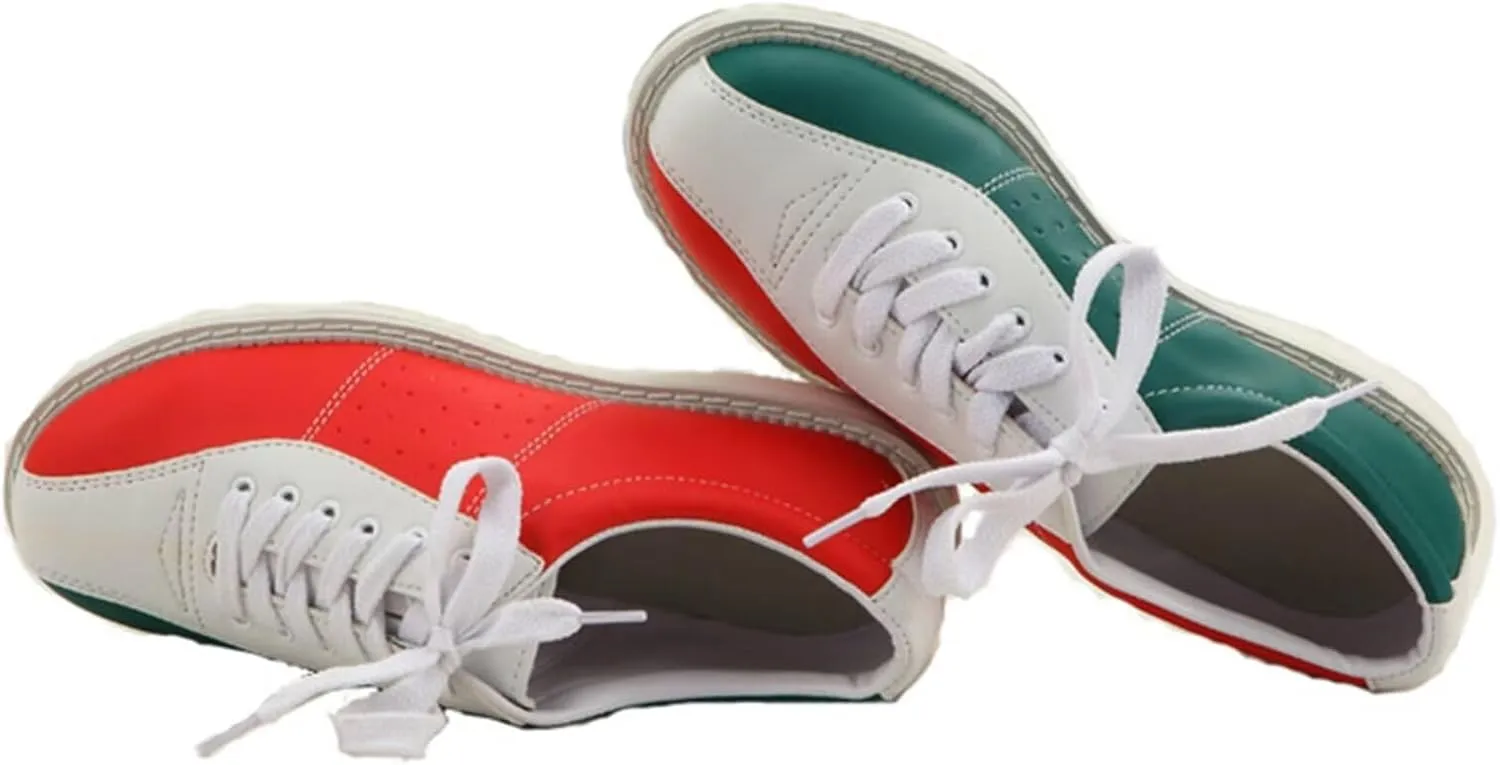 Professional Mens Womans Bowling Shoes Breathable Non-Slip Bowling Trainer Sneakers Running Athletic Walking Shoes