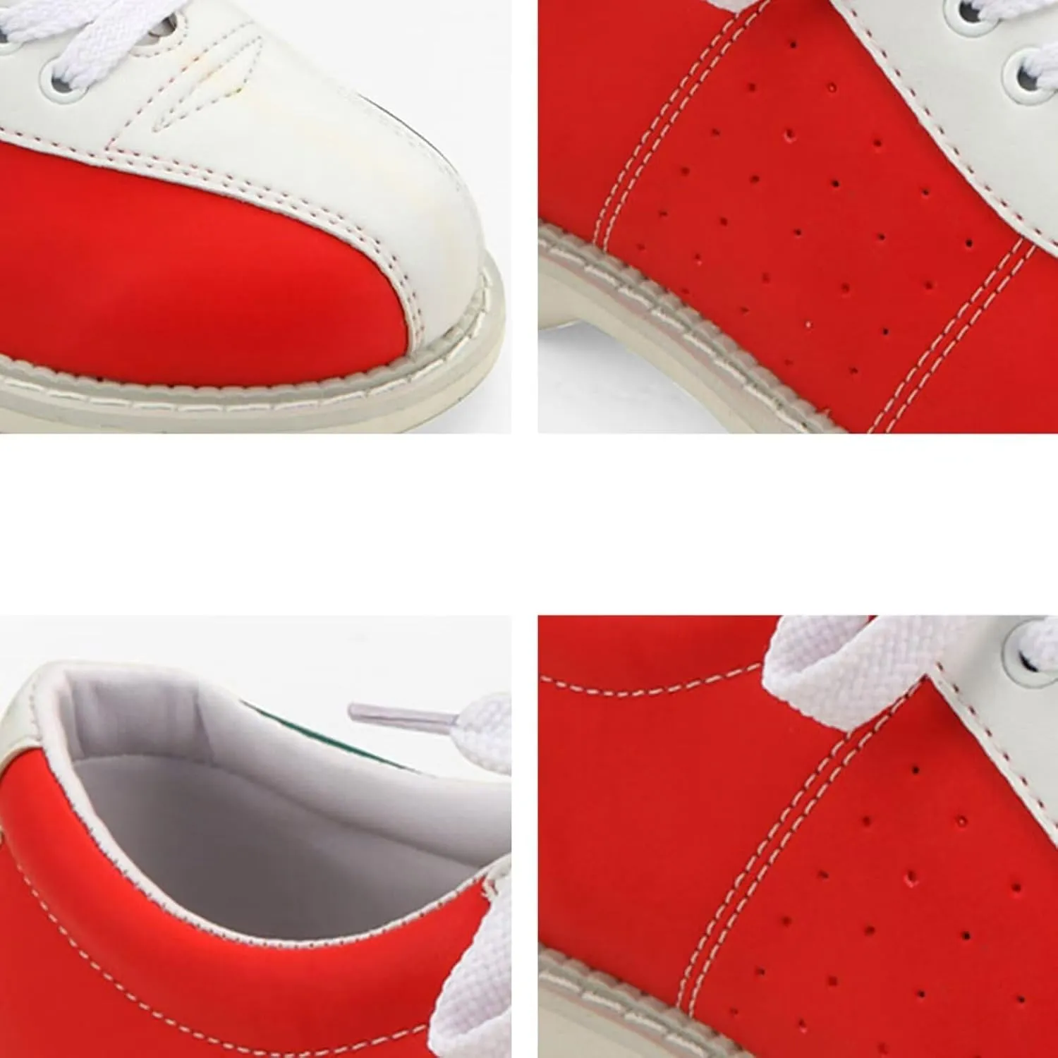 Professional Mens Womans Bowling Shoes Breathable Non-Slip Bowling Trainer Sneakers Running Athletic Walking Shoes