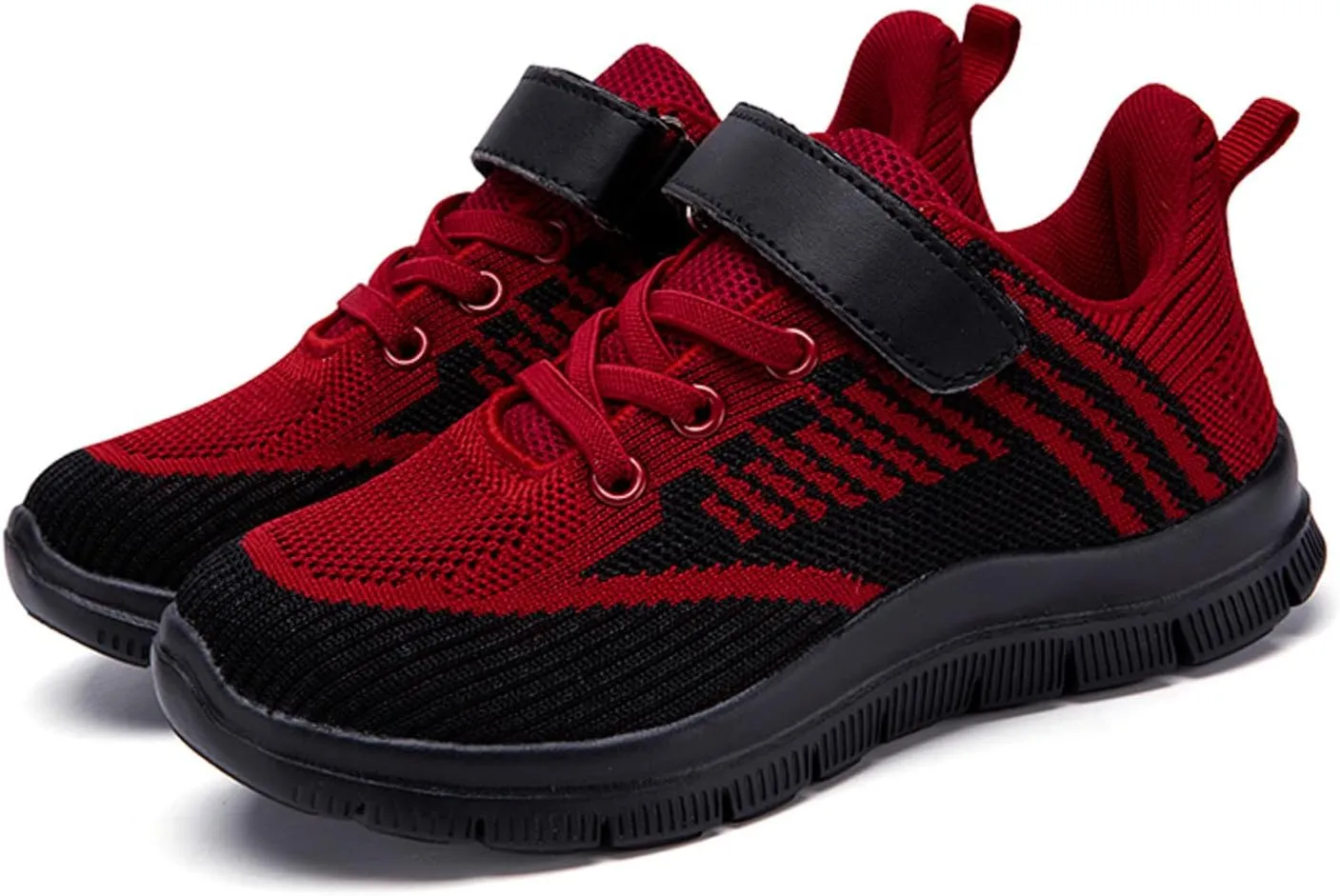Sneakers for Girls Athletic Sport Lightweight Kids Running Shoes Breathable Strap Unisex for Little Kid Big Kid Non-Slip
