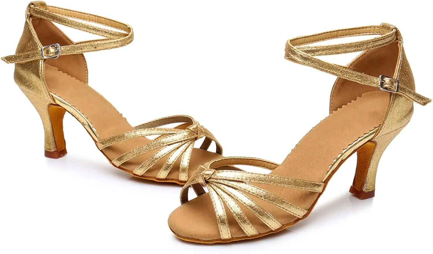 Women's Ballroom Shoe Girls Fashion Latin Dance Shoes Waltz Salsa Performance Dancing Sandals