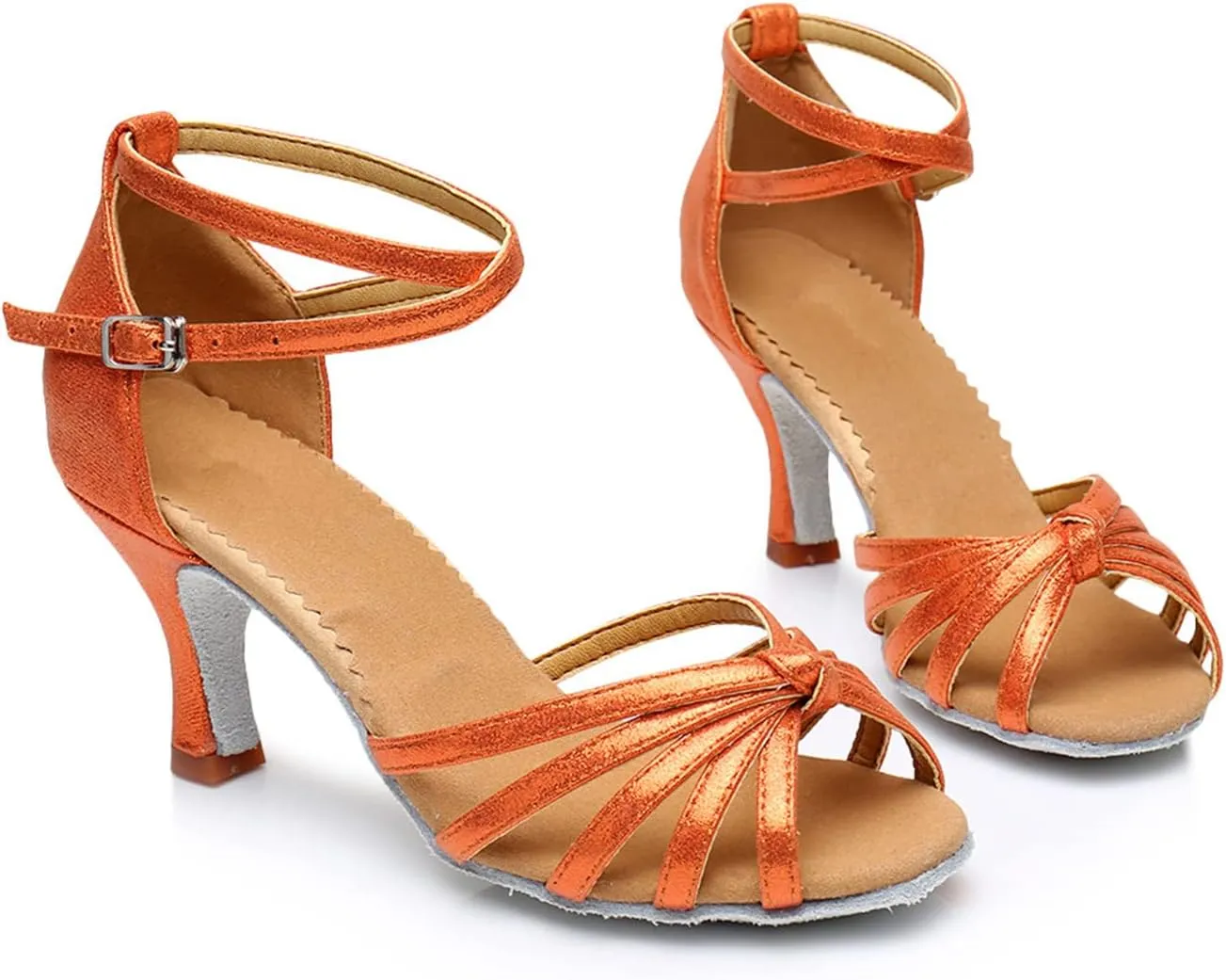 Women's Ballroom Shoe Girls Fashion Latin Dance Shoes Waltz Salsa Performance Dancing Sandals