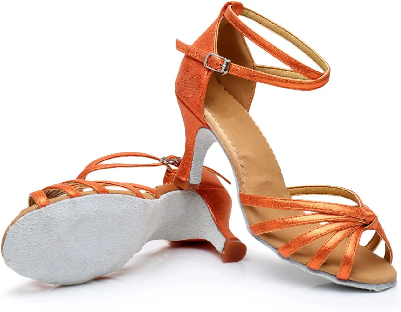 Women's Ballroom Shoe Girls Fashion Latin Dance Shoes Waltz Salsa Performance Dancing Sandals