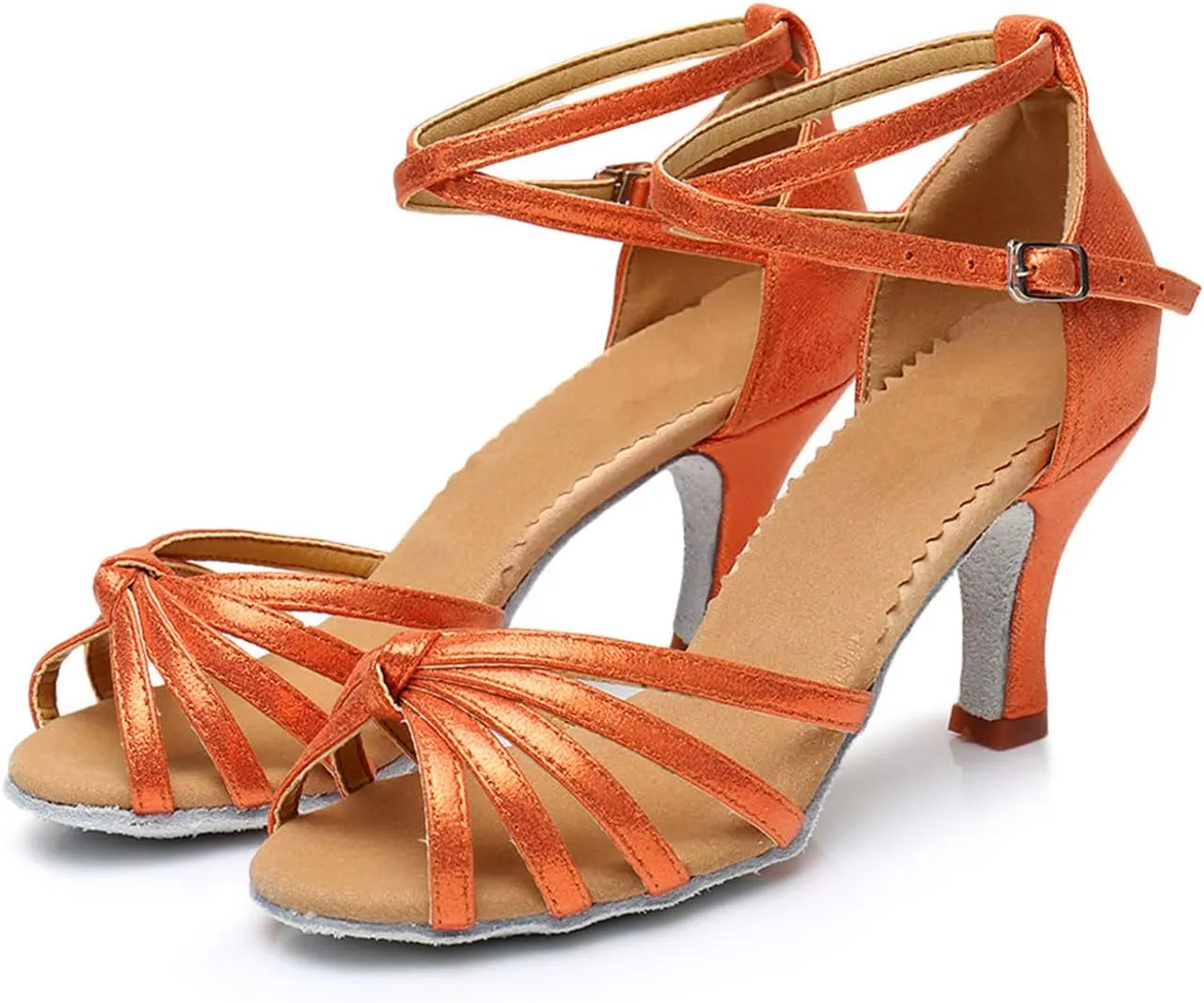 Women's Ballroom Shoe Girls Fashion Latin Dance Shoes Waltz Salsa Performance Dancing Sandals