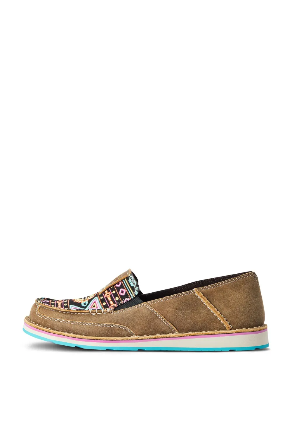 Women's Cruiser Brown Bomber Neon Lights