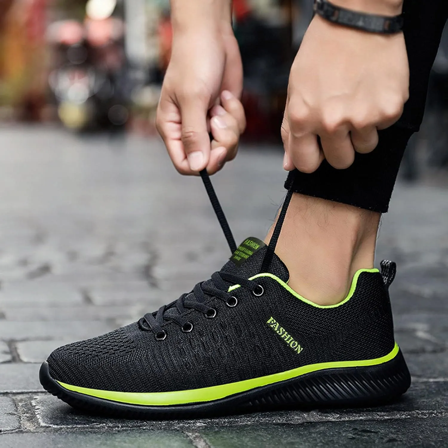 Women's Fashion Sneaker Non Slip Lace Up Comfort Women's Work or Walking Sneakers White Running Shoes for Women Woman Loafers Shoes Black Sneakers Women