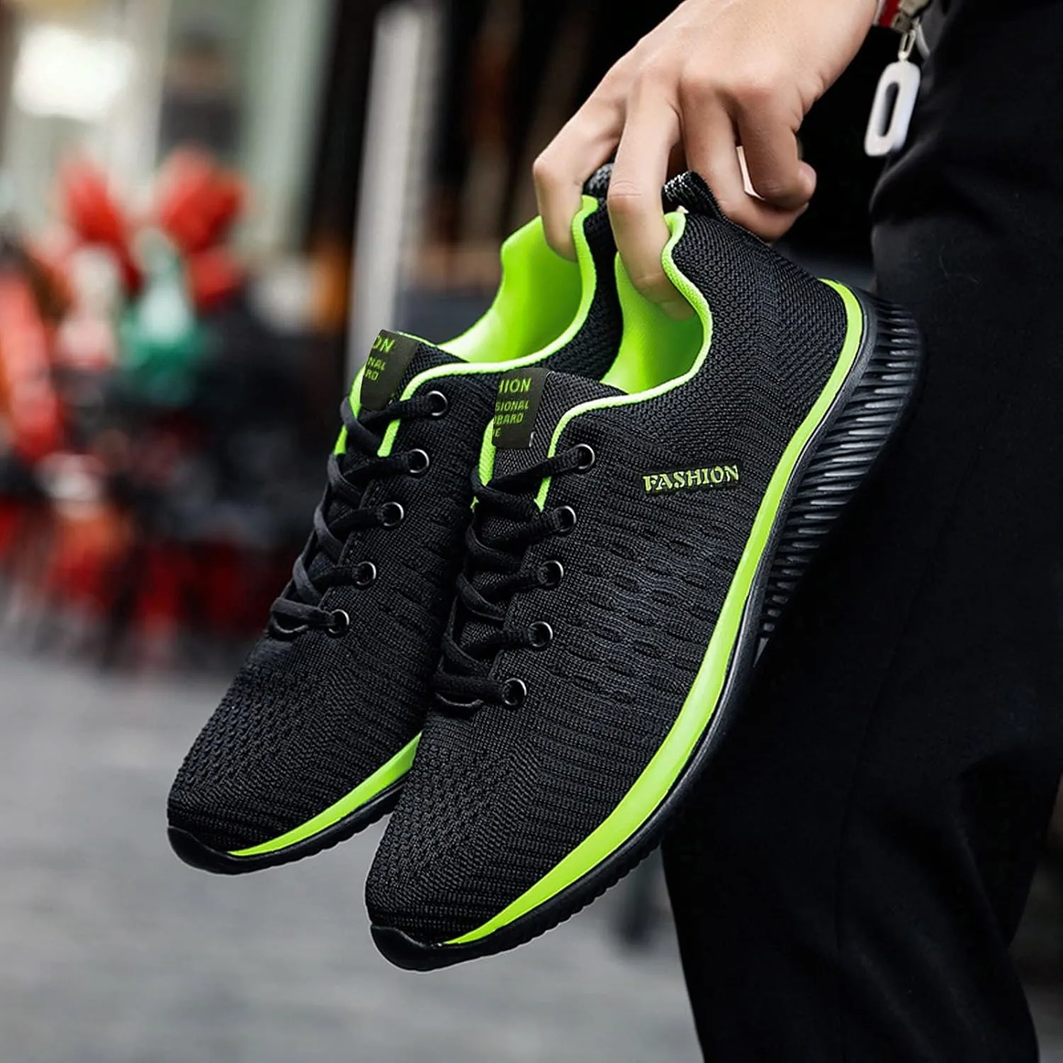 Women's Fashion Sneaker Non Slip Lace Up Comfort Women's Work or Walking Sneakers White Running Shoes for Women Woman Loafers Shoes Black Sneakers Women
